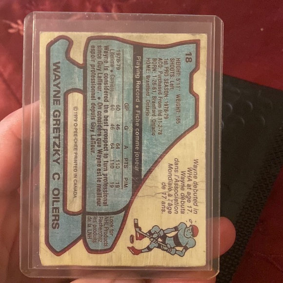 1979 o pee chee Wayne Gretzky rookie - Picture 3 of 3